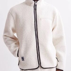 Saturdays NYC Cream Sherpa Jacket